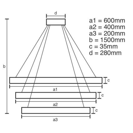 LED Zatemnitveni kristalni lestenec na vrvici LED/100W/230V 3000-6500K srebrna + Daljinski upravljalnik