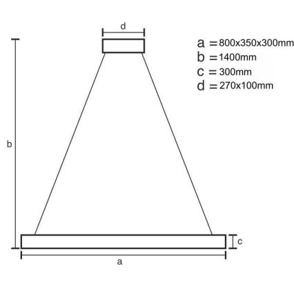 LED Zatemnitveni kristalni lestenec na vrvici LED/100W/230V 3000-6500K zlata + Daljinski upravljalnik