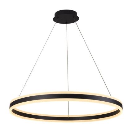 LED Zatemnitveni lestenec na vrvici LED/110W/230V 3000-6500K pr. 80 cm + Daljinski upravljalnik