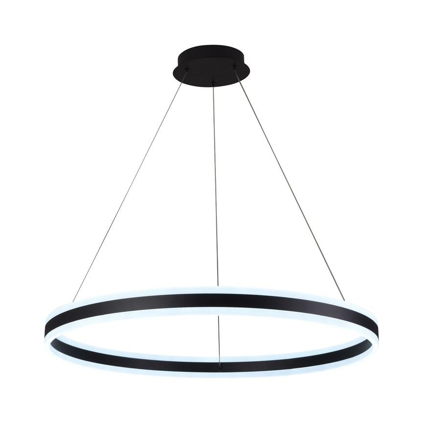 LED Zatemnitveni lestenec na vrvici LED/110W/230V 3000-6500K pr. 80 cm + Daljinski upravljalnik