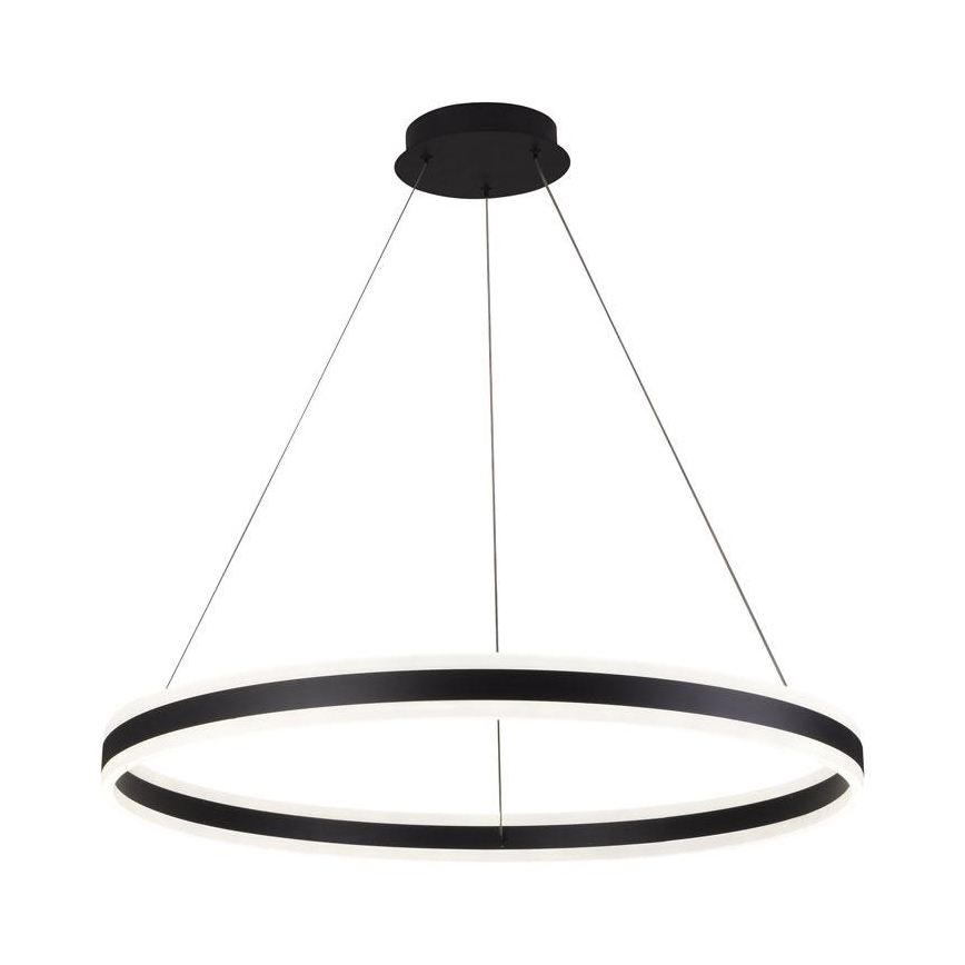 LED Zatemnitveni lestenec na vrvici LED/110W/230V 3000-6500K pr. 80 cm + Daljinski upravljalnik
