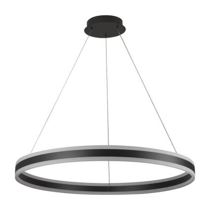 LED Zatemnitveni lestenec na vrvici LED/110W/230V 3000-6500K pr. 80 cm + Daljinski upravljalnik