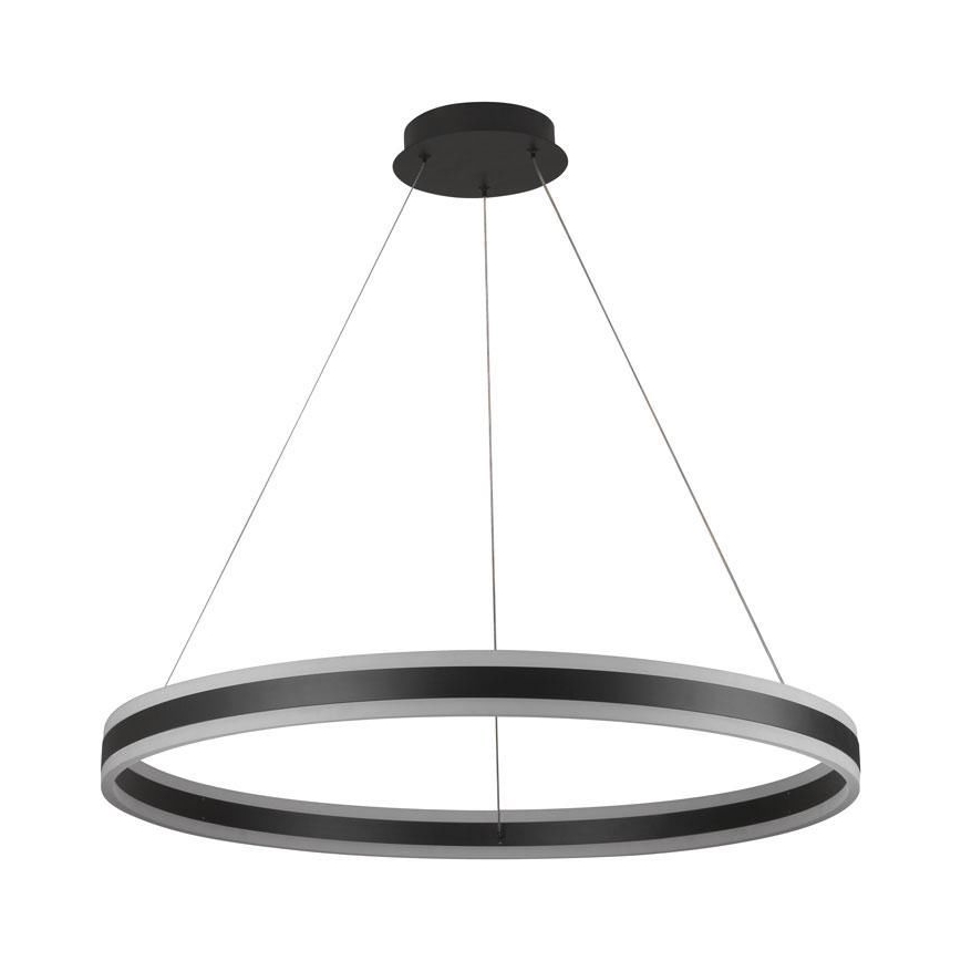 LED Zatemnitveni lestenec na vrvici LED/110W/230V 3000-6500K pr. 80 cm + Daljinski upravljalnik