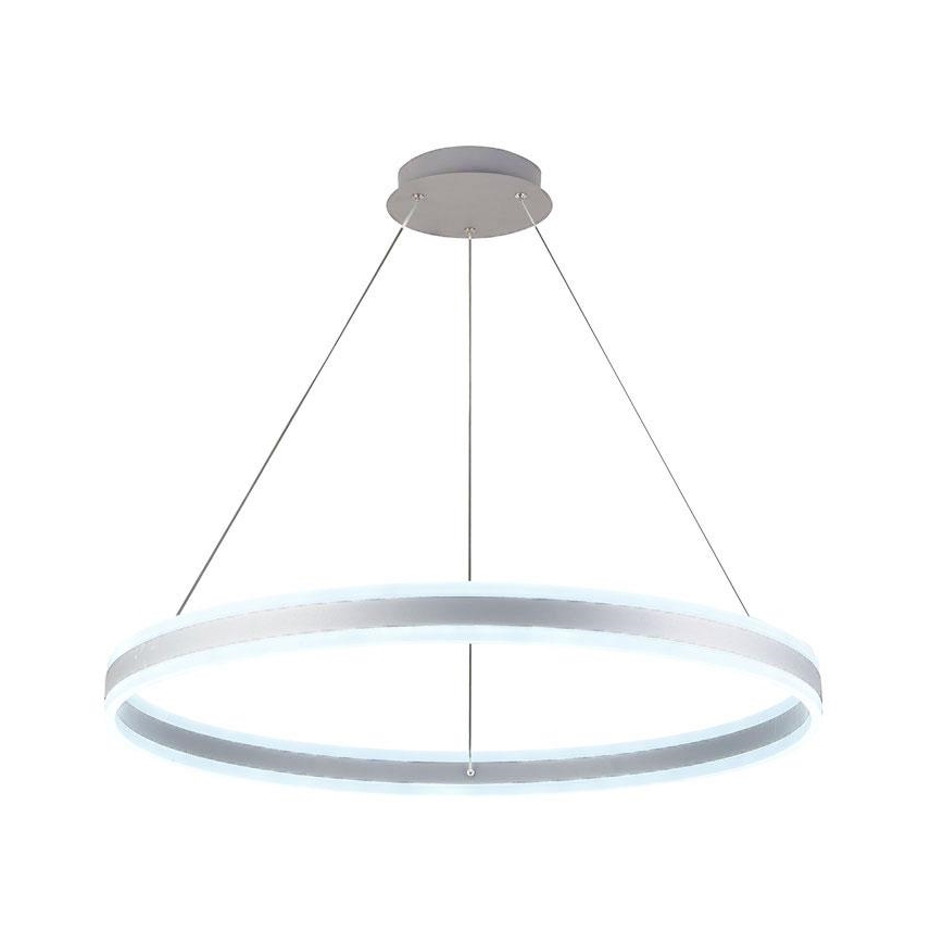 LED Zatemnitveni lestenec na vrvici LED/110W/230V 3000-6500K pr. 80 cm + Daljinski upravljalnik