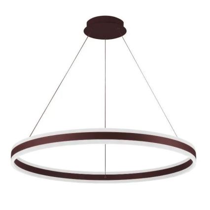 LED Zatemnitveni lestenec na vrvici LED/110W/230V 3000-6500K pr. 80 cm + Daljinski upravljalnik