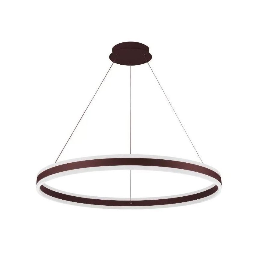 LED Zatemnitveni lestenec na vrvici LED/110W/230V 3000-6500K pr. 80 cm + Daljinski upravljalnik