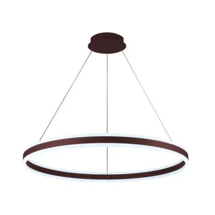 LED Zatemnitveni lestenec na vrvici LED/110W/230V 3000-6500K pr. 80 cm + Daljinski upravljalnik