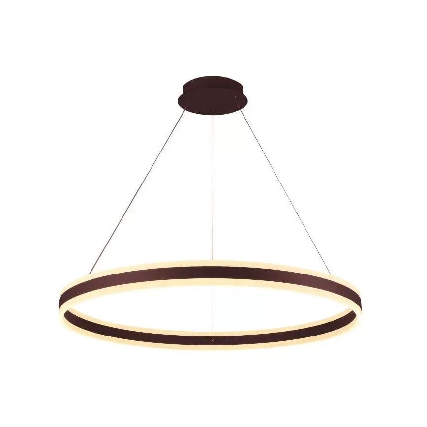 LED Zatemnitveni lestenec na vrvici LED/110W/230V 3000-6500K pr. 80 cm + Daljinski upravljalnik