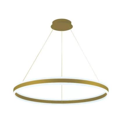 LED Zatemnitveni lestenec na vrvici LED/110W/230V 3000-6500K pr. 80 cm + Daljinski upravljalnik