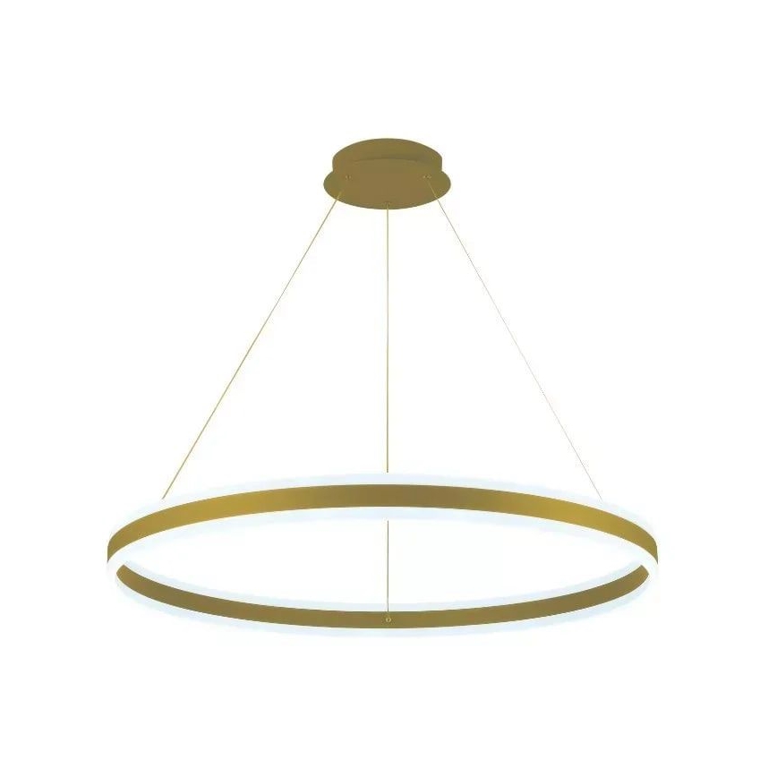 LED Zatemnitveni lestenec na vrvici LED/110W/230V 3000-6500K pr. 80 cm + Daljinski upravljalnik