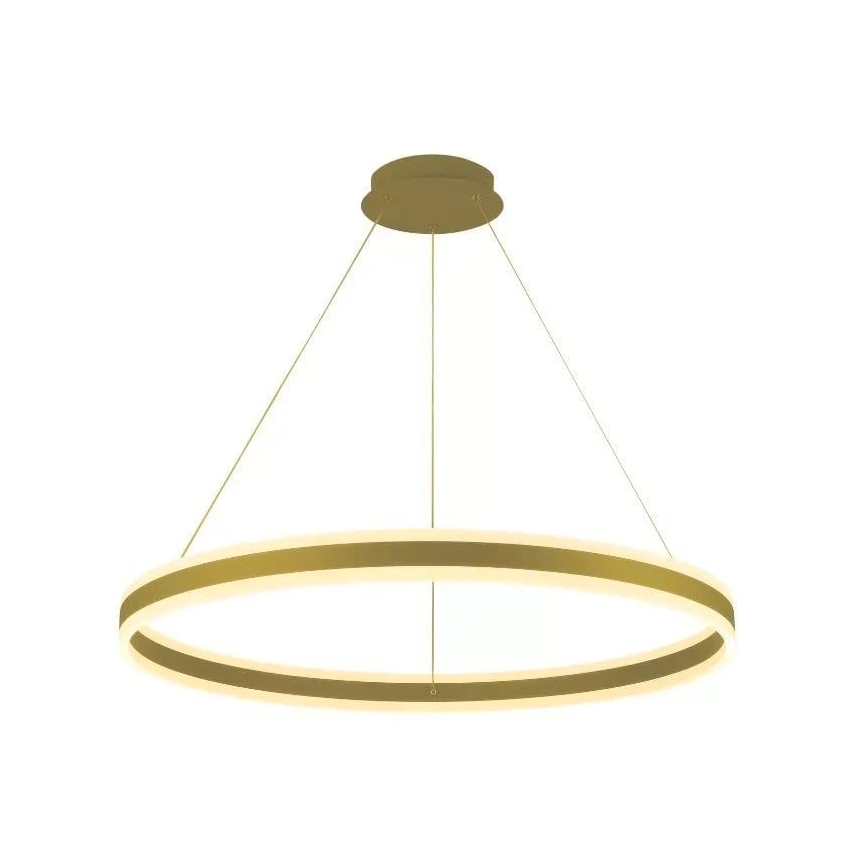 LED Zatemnitveni lestenec na vrvici LED/110W/230V 3000-6500K pr. 80 cm + Daljinski upravljalnik