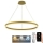 LED Zatemnitveni lestenec na vrvici LED/110W/230V 3000-6500K pr. 80 cm + Daljinski upravljalnik