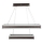 LED Zatemnitveni lestenec na vrvici LED/113W/230V 3000K rjava