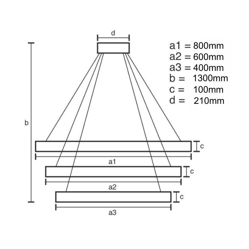 LED Zatemnitven kristal lestenec na vrvici LED/115W/230V 3000-6500K sijajni krom + Daljinski upravljalnik
