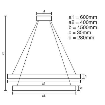 LED Zatemnitveni kristalni lestenec na vrvici LED/115W/230V 3000-6500K srebrna + Daljinski upravljalnik