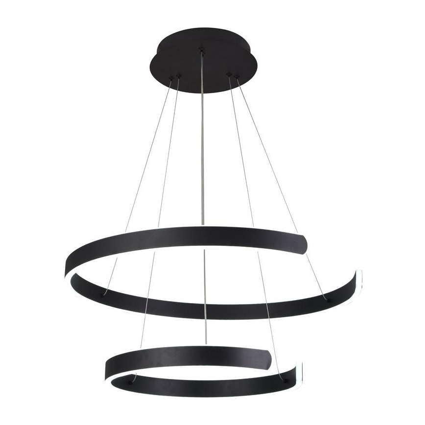 LED Zatemnitveni lestenec na vrvici LED/120W/230V 3000-6500K + Daljinski upravljalnik