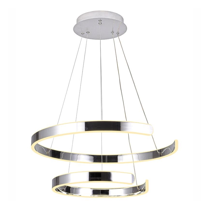 LED Zatemnitveni lestenec na vrvici LED/120W/230V 3000-6500K + Daljinski upravljalnik
