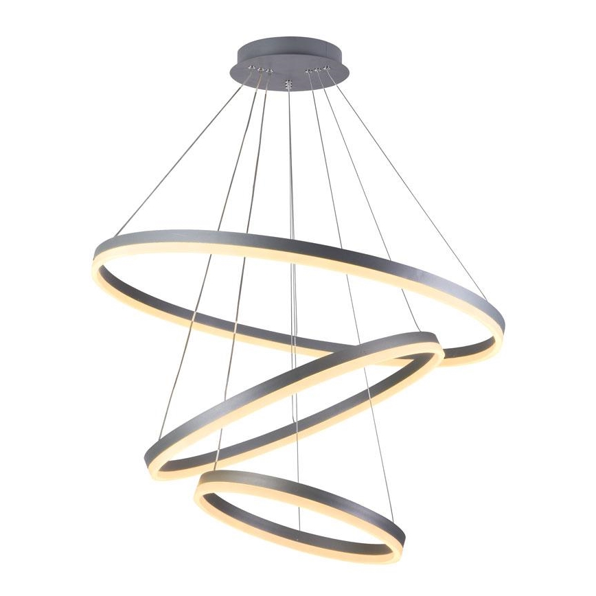 LED Zatemnitveni lestenec na vrvici LED/125W/230V 3000-6500K + Daljinski upravljalnik