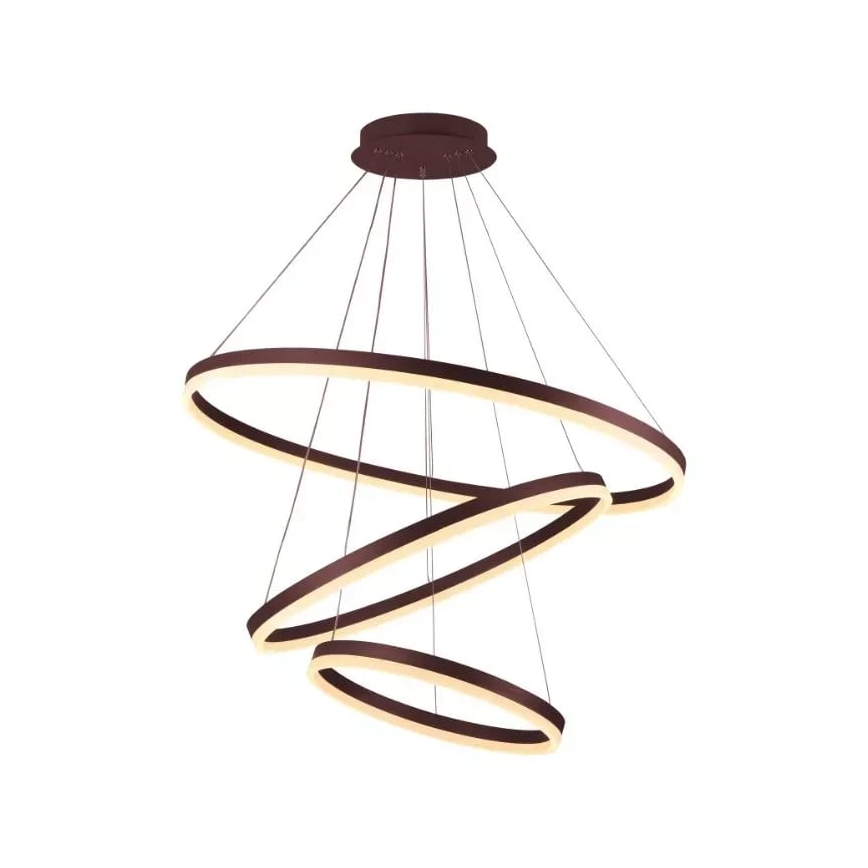 LED Zatemnitveni lestenec na vrvici LED/125W/230V 3000-6500K + Daljinski upravljalnik