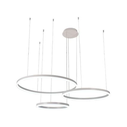 LED Zatemnitveni lestenec na vrvici LED/125W/230V 3000-6500K pr. 80 cm + Daljinski upravljalnik