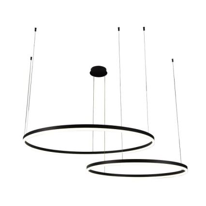 LED Zatemnitveni lestenec na vrvici LED/128W/230V 3000-6500K + Daljinski upravljalnik