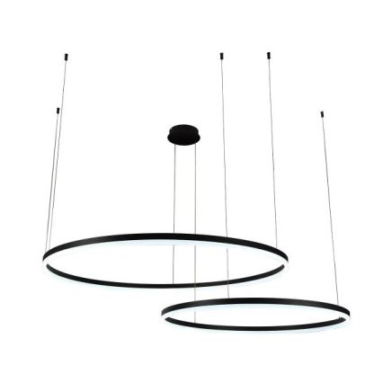 LED Zatemnitveni lestenec na vrvici LED/128W/230V 3000-6500K + Daljinski upravljalnik