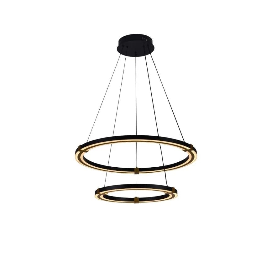 LED Zatemnitveni lestenec na vrvici LED/130W/230V 3000-6500K + Daljinski upravljalnik