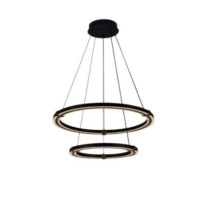 LED Zatemnitveni lestenec na vrvici LED/130W/230V 3000-6500K + Daljinski upravljalnik