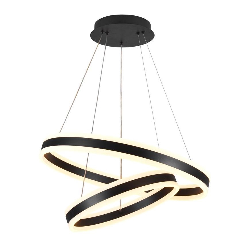 LED Zatemnitveni lestenec na vrvici LED/135W/230V 3000-6500K + Daljinski upravljalnik