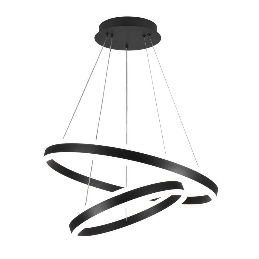 LED Zatemnitveni lestenec na vrvici LED/135W/230V 3000-6500K + Daljinski upravljalnik