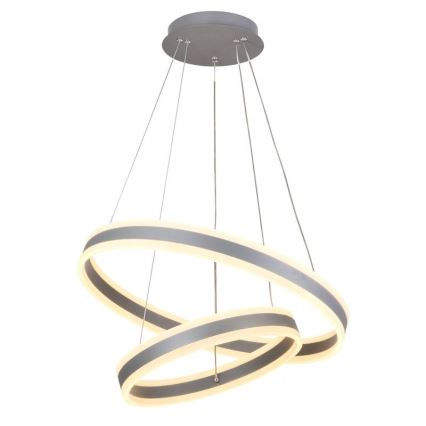 LED Zatemnitveni lestenec na vrvici LED/135W/230V 3000-6500K pr. 60 cm + Daljinski upravljalnik