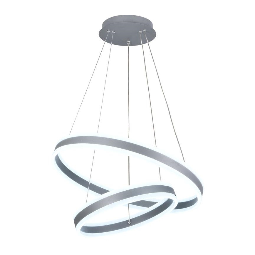 LED Zatemnitveni lestenec na vrvici LED/135W/230V 3000-6500K pr. 60 cm + Daljinski upravljalnik