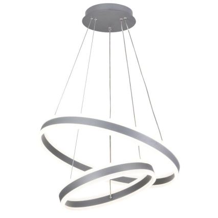 LED Zatemnitveni lestenec na vrvici LED/135W/230V 3000-6500K pr. 60 cm + Daljinski upravljalnik