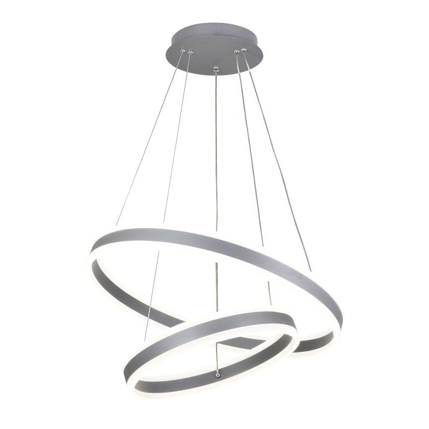 LED Zatemnitveni lestenec na vrvici LED/135W/230V 3000-6500K pr. 60 cm + Daljinski upravljalnik