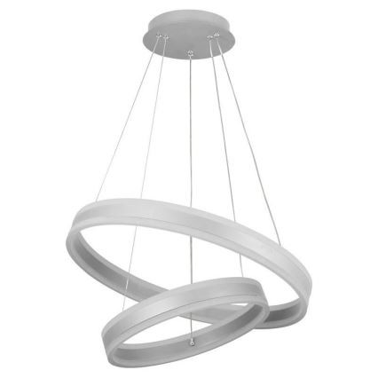 LED Zatemnitveni lestenec na vrvici LED/135W/230V 3000-6500K pr. 60 cm + Daljinski upravljalnik