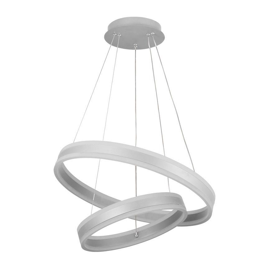 LED Zatemnitveni lestenec na vrvici LED/135W/230V 3000-6500K pr. 60 cm + Daljinski upravljalnik