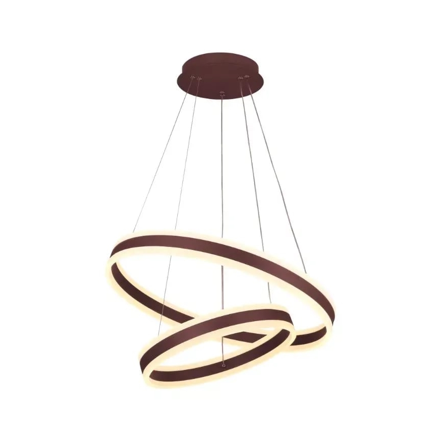 LED Zatemnitveni lestenec na vrvici LED/135W/230V 3000-6500K pr. 60 cm + Daljinski upravljalnik