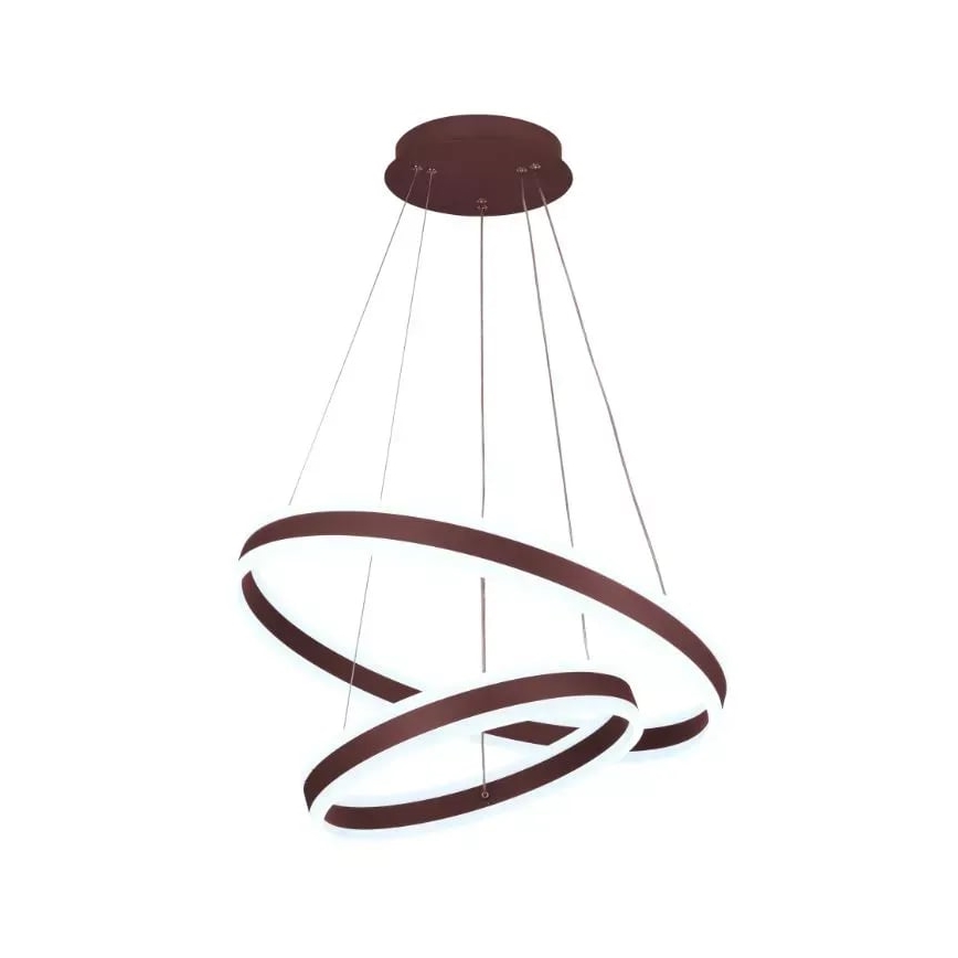 LED Zatemnitveni lestenec na vrvici LED/135W/230V 3000-6500K pr. 60 cm + Daljinski upravljalnik