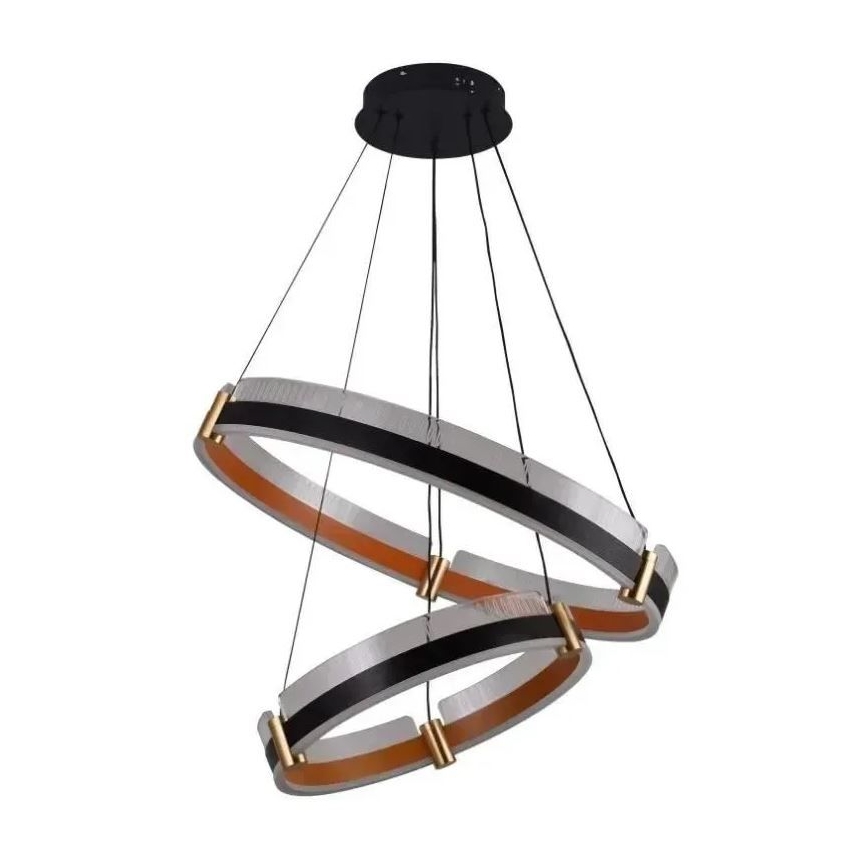 LED Zatemnitveni lestenec na vrvici LED/140W/230V 3000-6500K + Daljinski upravljalnik