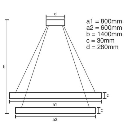 LED Zatemnitveni kristalni lestenec na vrvici LED/160W/230V 3000-6500K srebrna + Daljinski upravljalnik