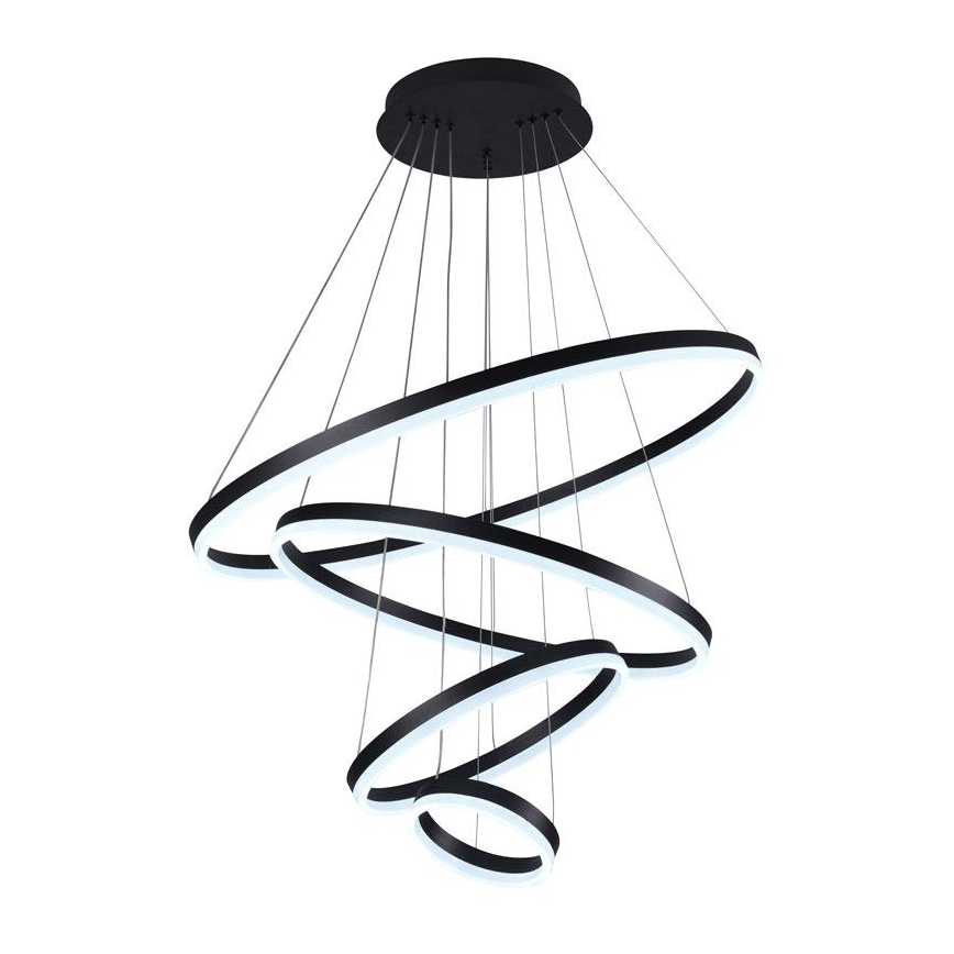 LED Zatemnitveni lestenec na vrvici LED/165W/230V 3000-6500K + Daljinski upravljalnik