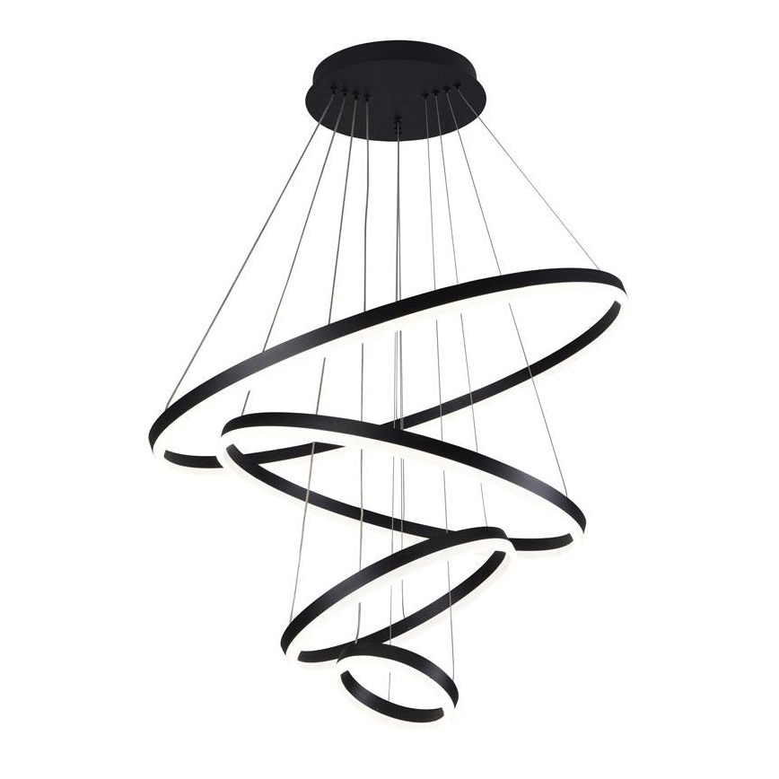 LED Zatemnitveni lestenec na vrvici LED/165W/230V 3000-6500K + Daljinski upravljalnik