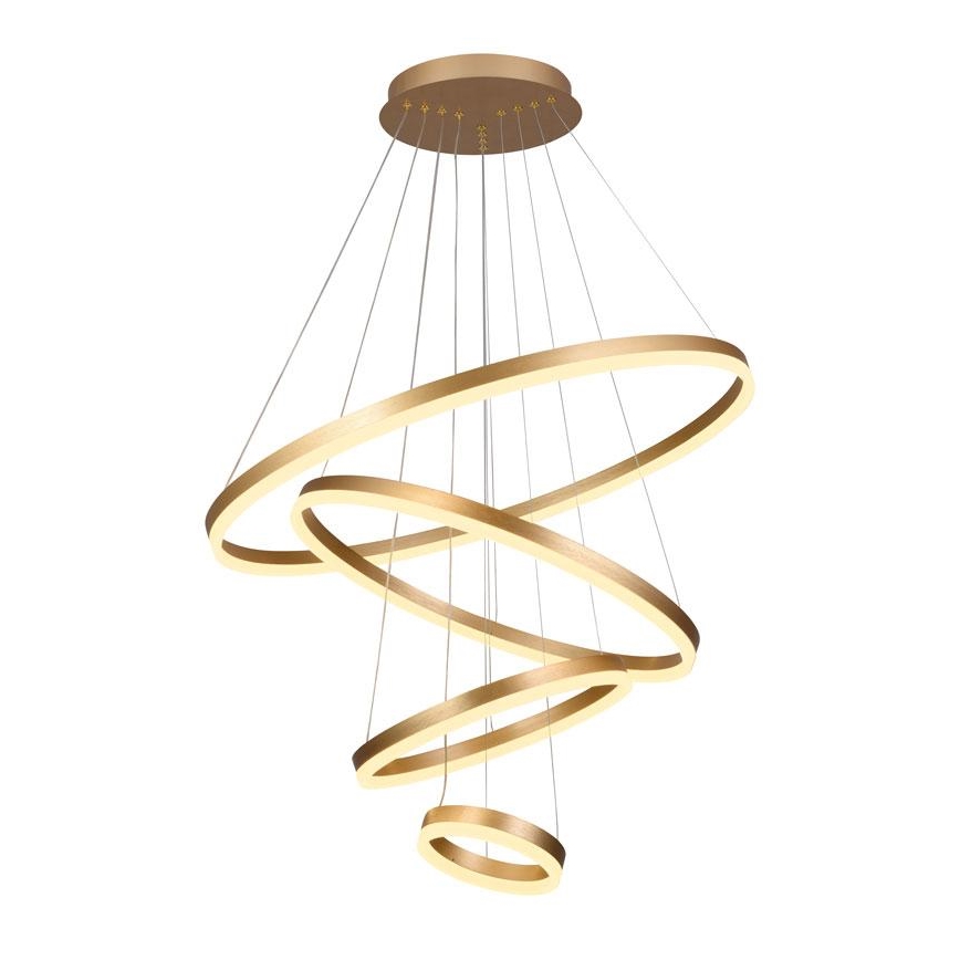 LED Zatemnitveni lestenec na vrvici LED/165W/230V 3000-6500K + Daljinski upravljalnik