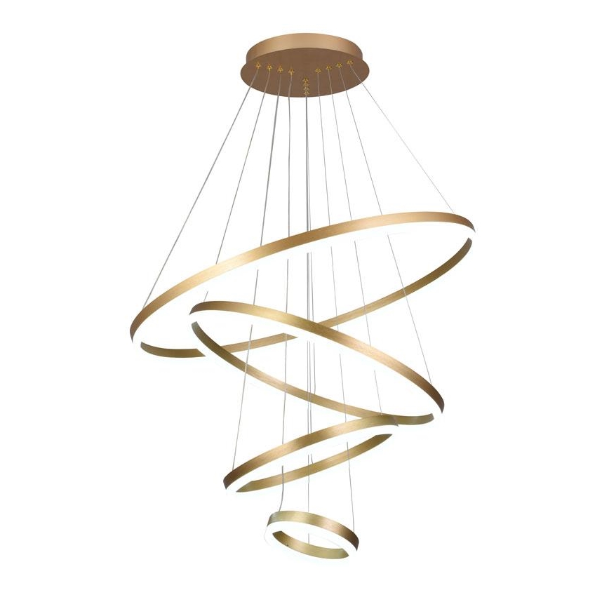 LED Zatemnitveni lestenec na vrvici LED/165W/230V 3000-6500K + Daljinski upravljalnik