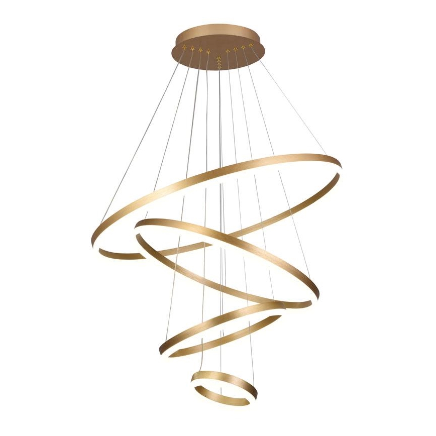 LED Zatemnitveni lestenec na vrvici LED/165W/230V 3000-6500K + Daljinski upravljalnik