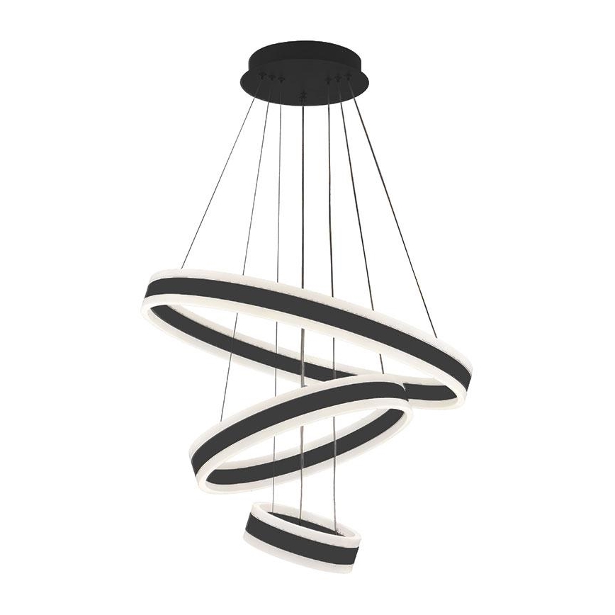 LED Zatemnitveni lestenec na vrvici LED/165W/230V 3000-6500K + Daljinski upravljalnik