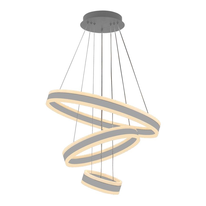 LED Zatemnitveni lestenec na vrvici LED/165W/230V 3000-6500K pr. 60 cm + Daljinski upravljalnik