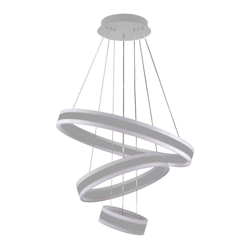 LED Zatemnitveni lestenec na vrvici LED/165W/230V 3000-6500K pr. 60 cm + Daljinski upravljalnik