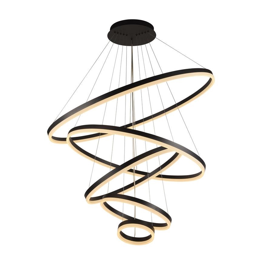LED Zatemnitveni lestenec na vrvici LED/210W/230V 3000-6500K + Daljinski upravljalnik