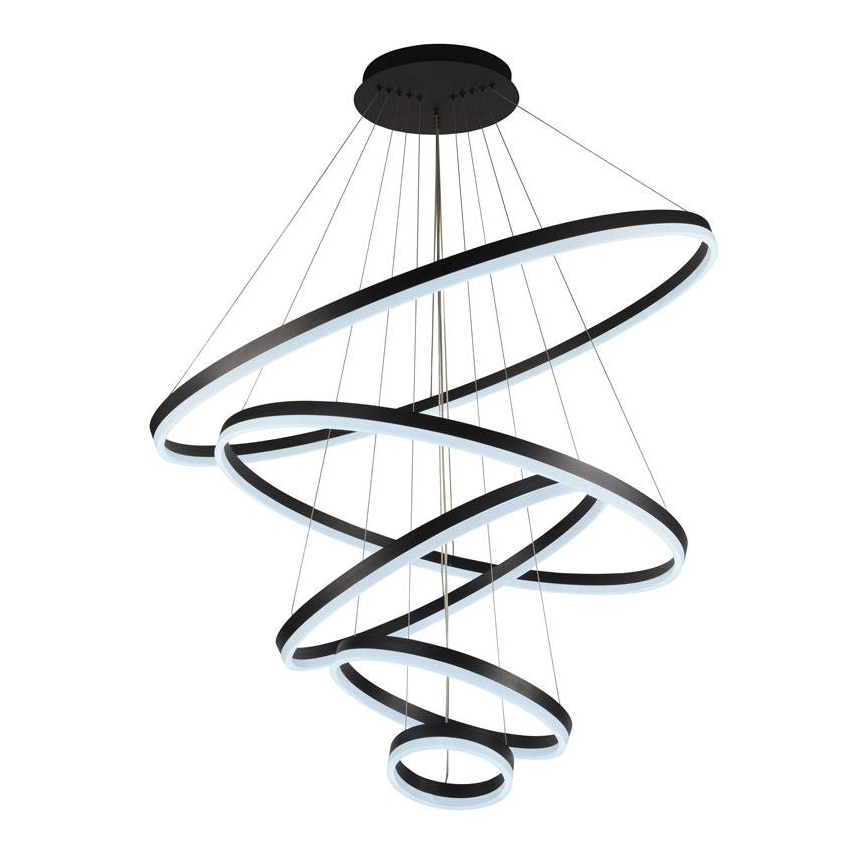 LED Zatemnitveni lestenec na vrvici LED/210W/230V 3000-6500K + Daljinski upravljalnik